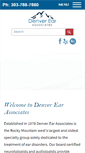 Mobile Screenshot of denverear.com